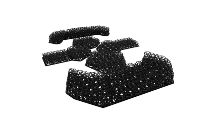HHV Micro Lattice Helmet Pads (For ATE, FAST, MICH, ACH,ECH)